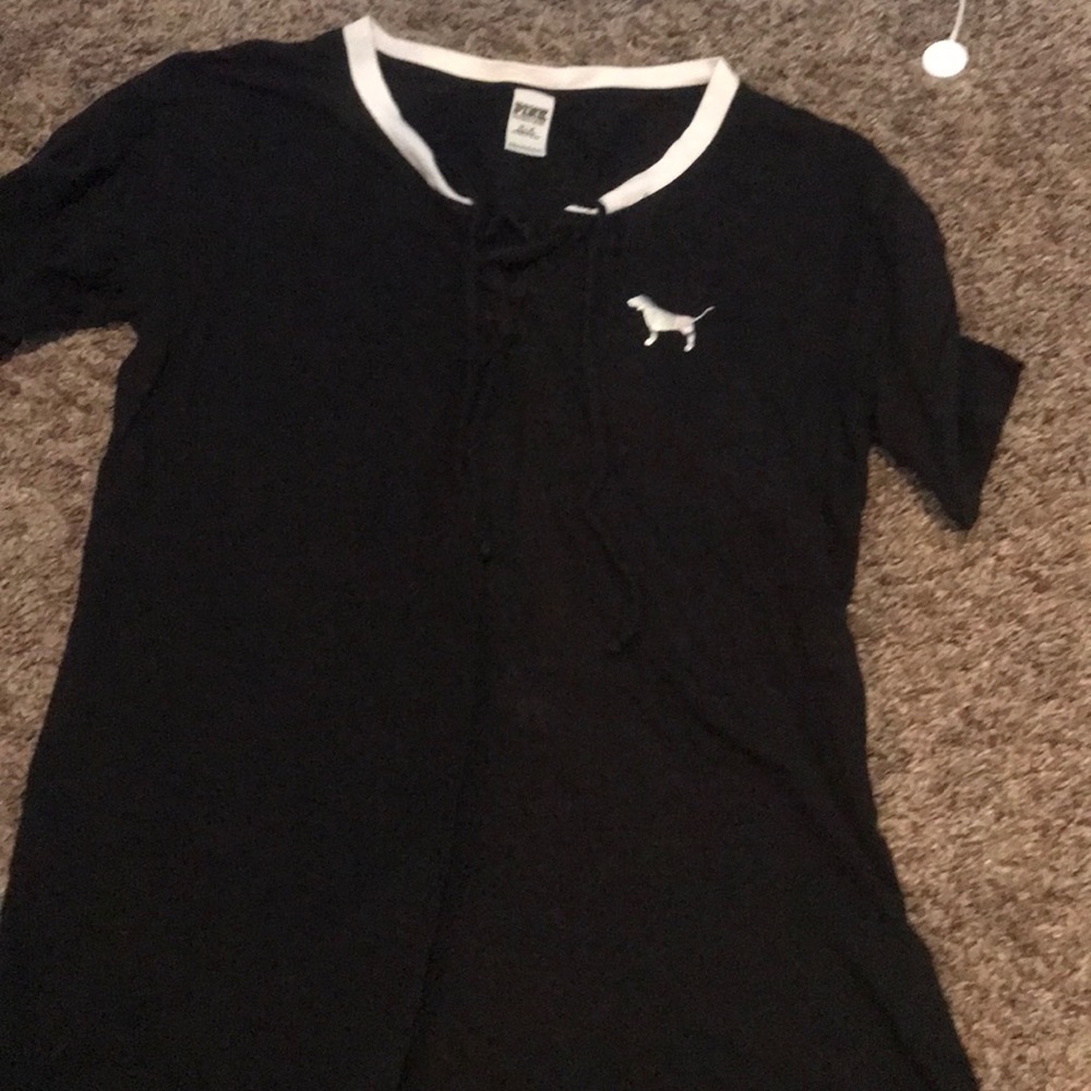 Pink sleep tee